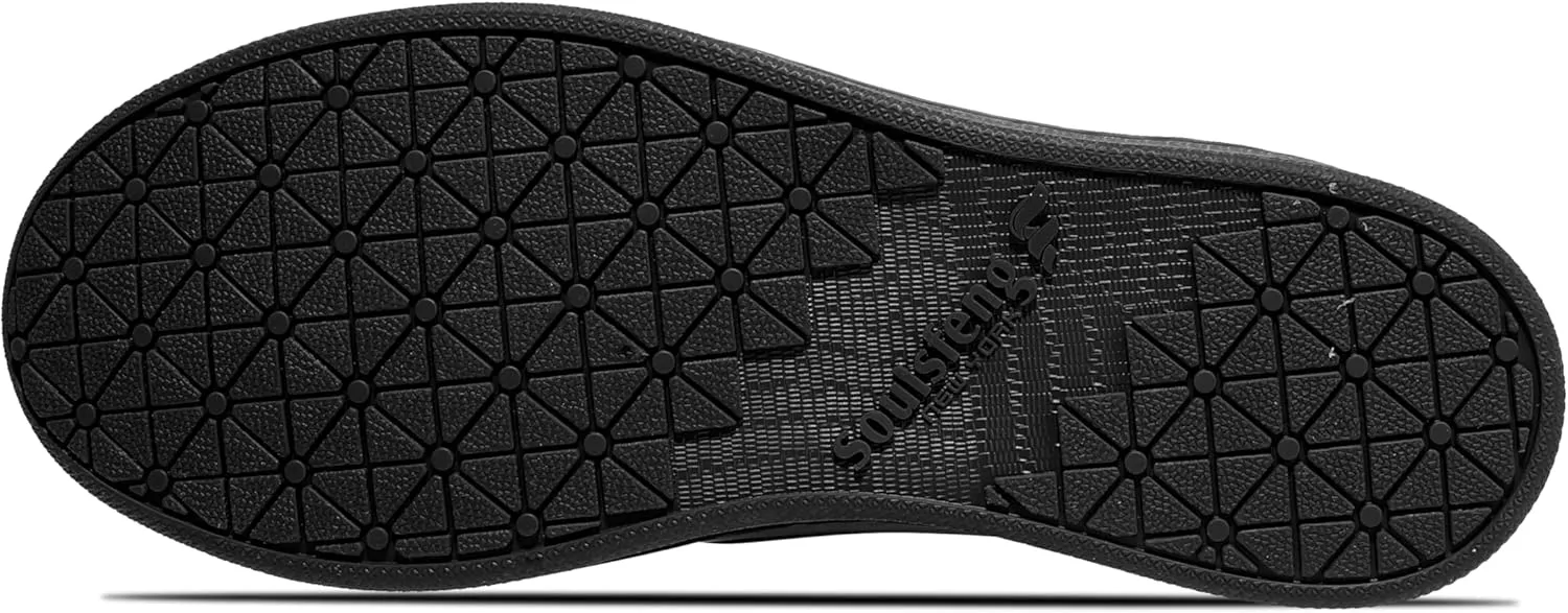 Soulsfeng Unisex Basketball Shoes Leather High Top Sneakers Comfortable Walking Skate Shoes