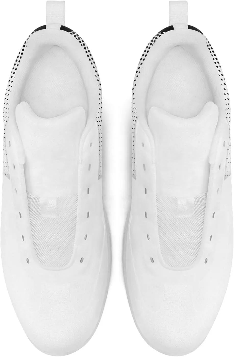Spikeless Golf Shoes for Men, Artistic Design Women's Breathable Golf Sneakers with Heel Ventilation Sport Trainers