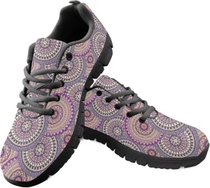 Sports Tennis Sneakers for Womens Running Causal Shoes Teens Girls Outdoor Travel Walking Low Heel Lace up Breathable Lightweight
