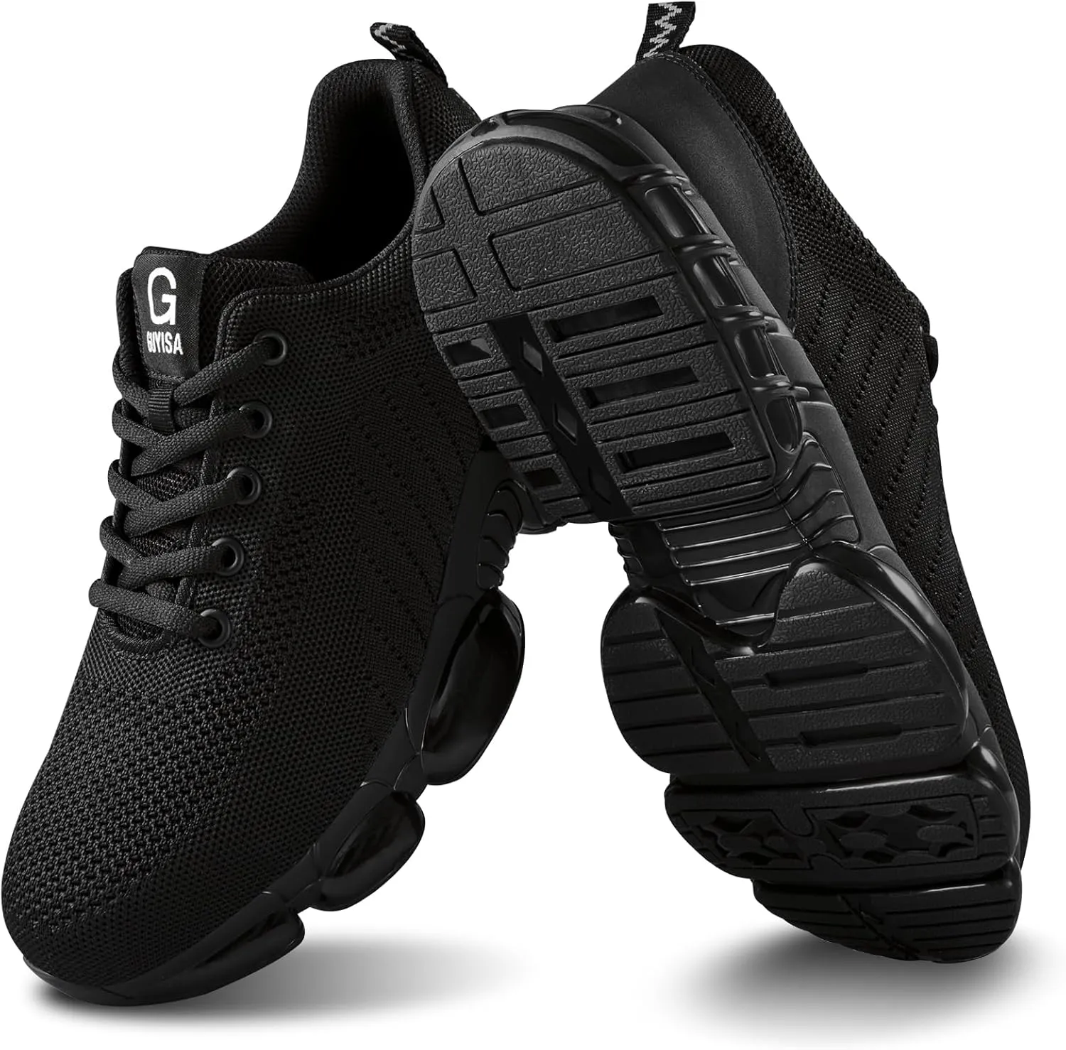 Steel Toe Shoes for Men Lightweight Work Shoes Construction Industrial Work Tennis Shoes Safety Shoes Comfortable Steel Toe Sneakers for Men Women