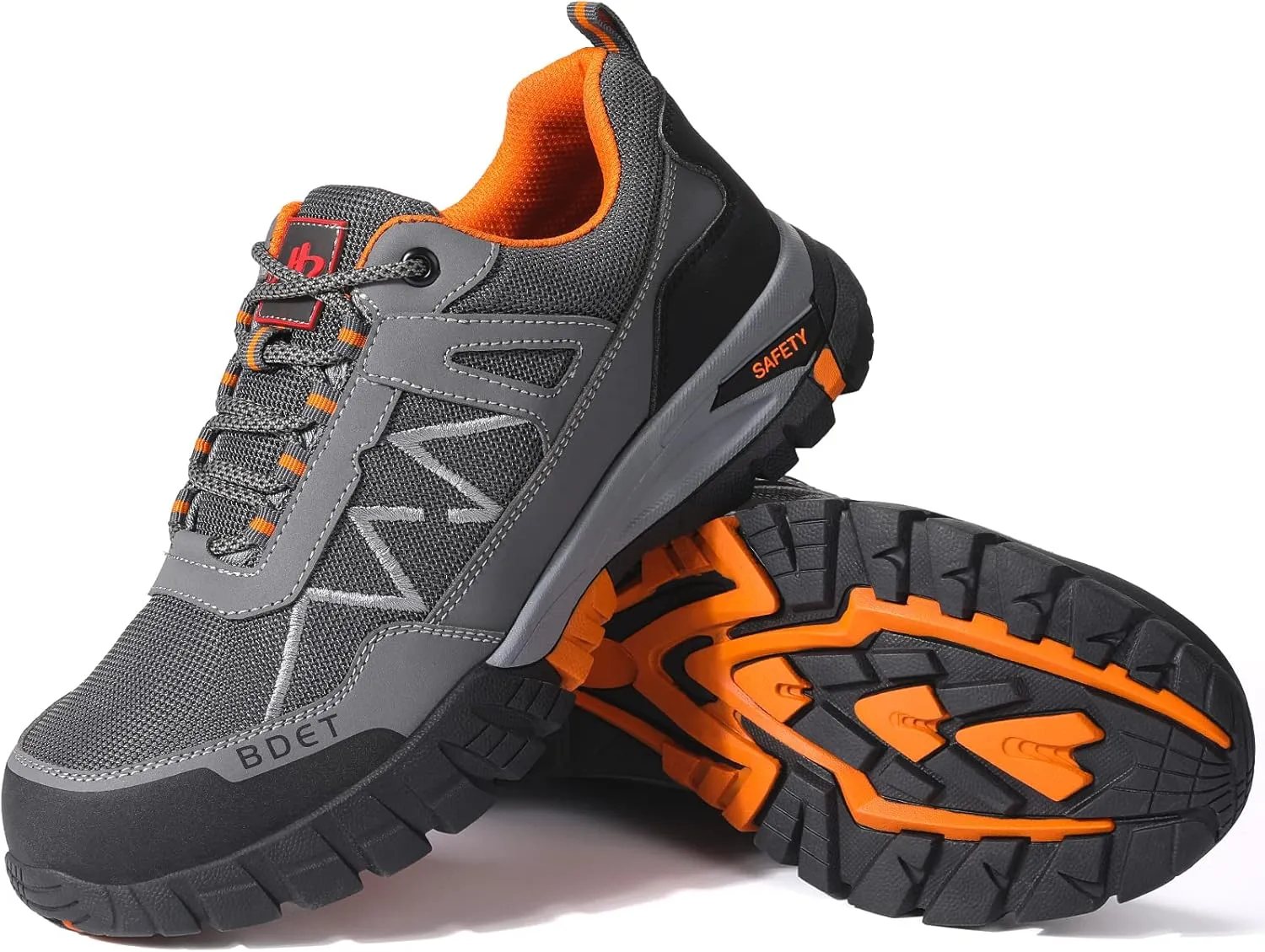 Steel Toe Sneakers Comfortable Safety Shoes for Men Steel Toe Shoes for Women Slip On Construction Work Shoes