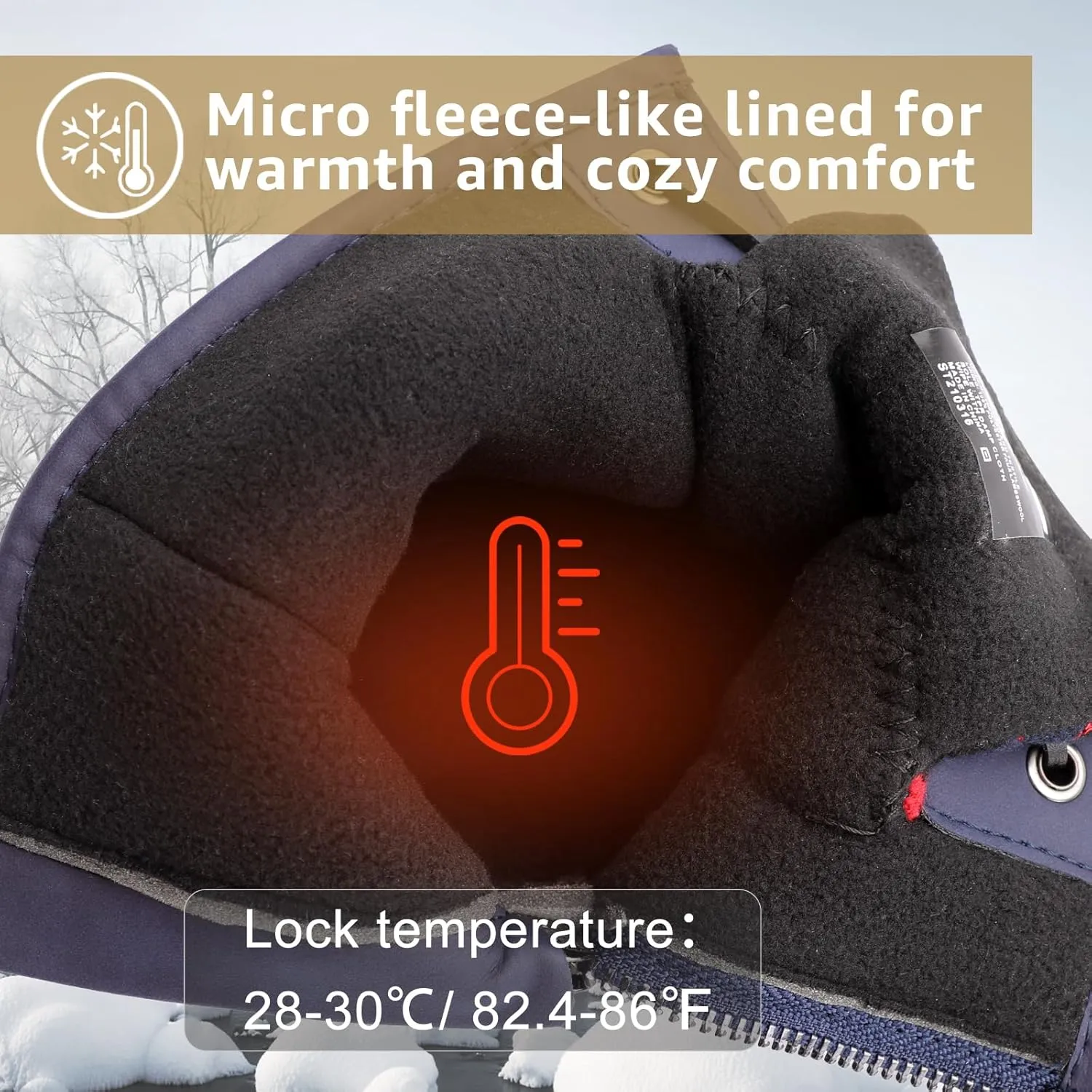 STQ Duck Boots for Women Waterproof Winter Boots Quilted Snow Boots