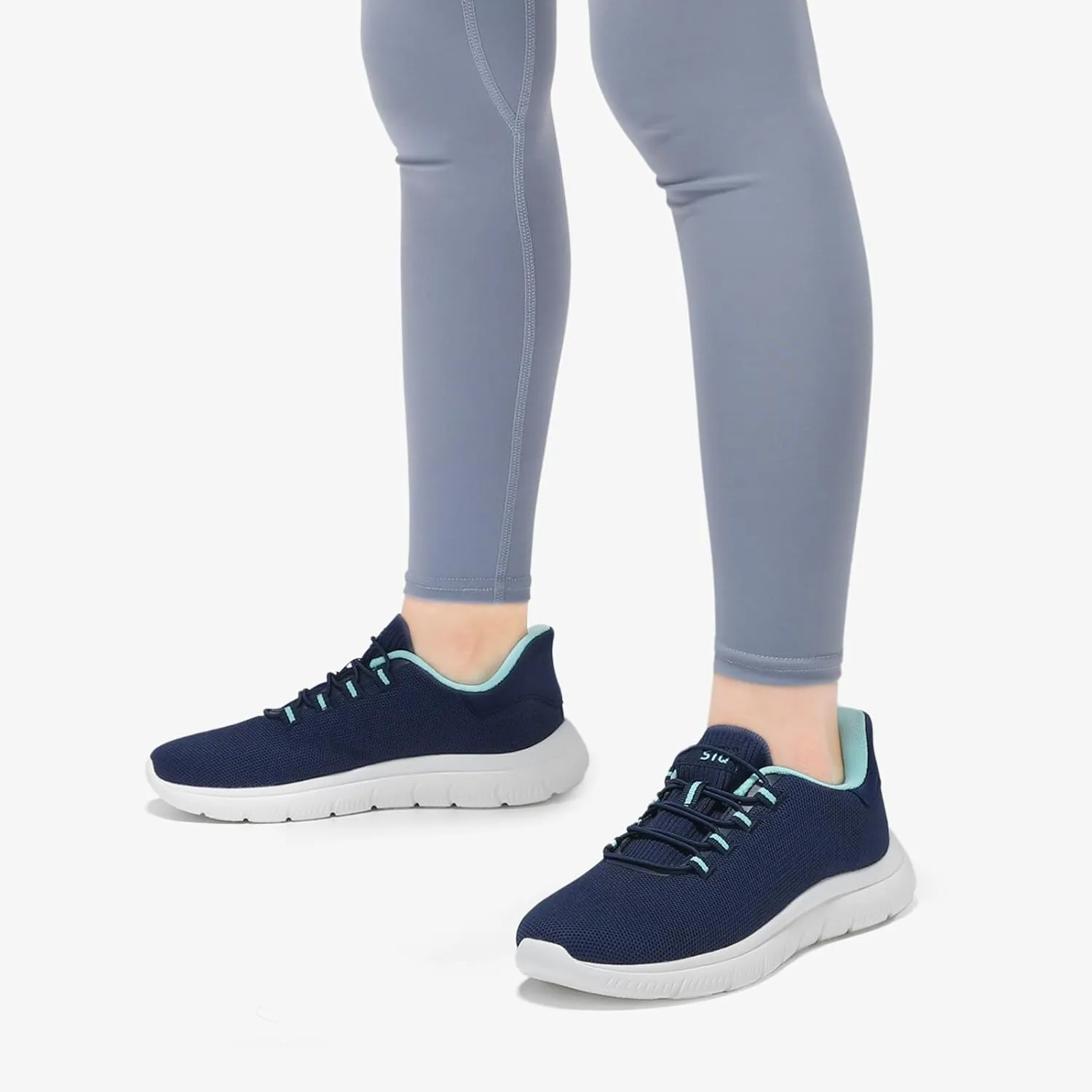 STQ Slip on Sneakers Womens Walking Shoes Tennis Orthopedic Arch Support Non Resistant Lightweight Comfort Maternity Pregnant Nurse