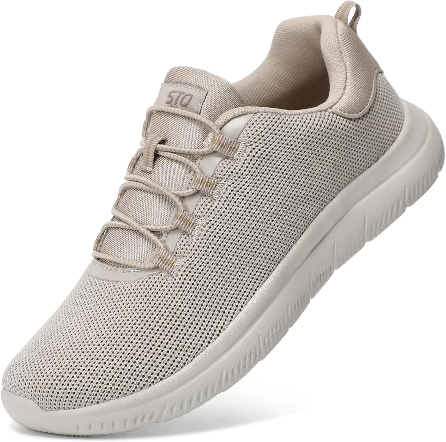STQ Womens Walking Shoes Slip On Mesh Sneakers Lightweight Comfortable Arch Support