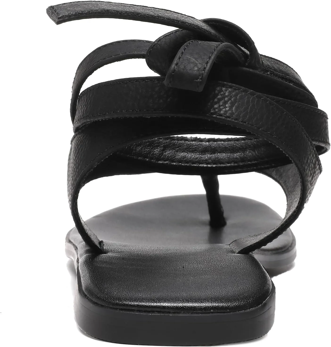Strap Flip Flop Flat Sandals for Women with Metal Circular Ankle Strappy Ladies Fashion Cute Summer Thong Sandals Dressy.