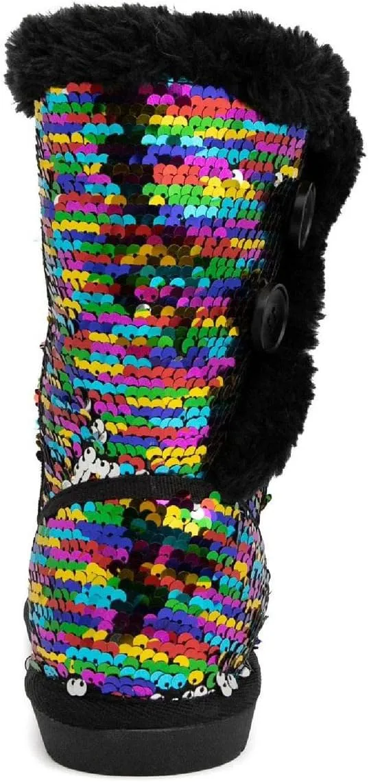 Sugar Women's Slip On Winter Boots Warm Winter Booties