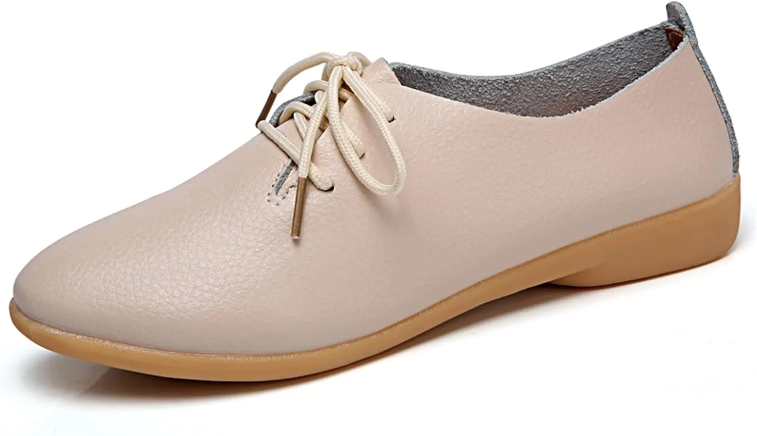 Sunporx Women's Comfortable Loafers Driving Moccasins Shoe Slip on Pointed Toe Flats Casual Comfortable Office Work Business Shoes Breathable Walking