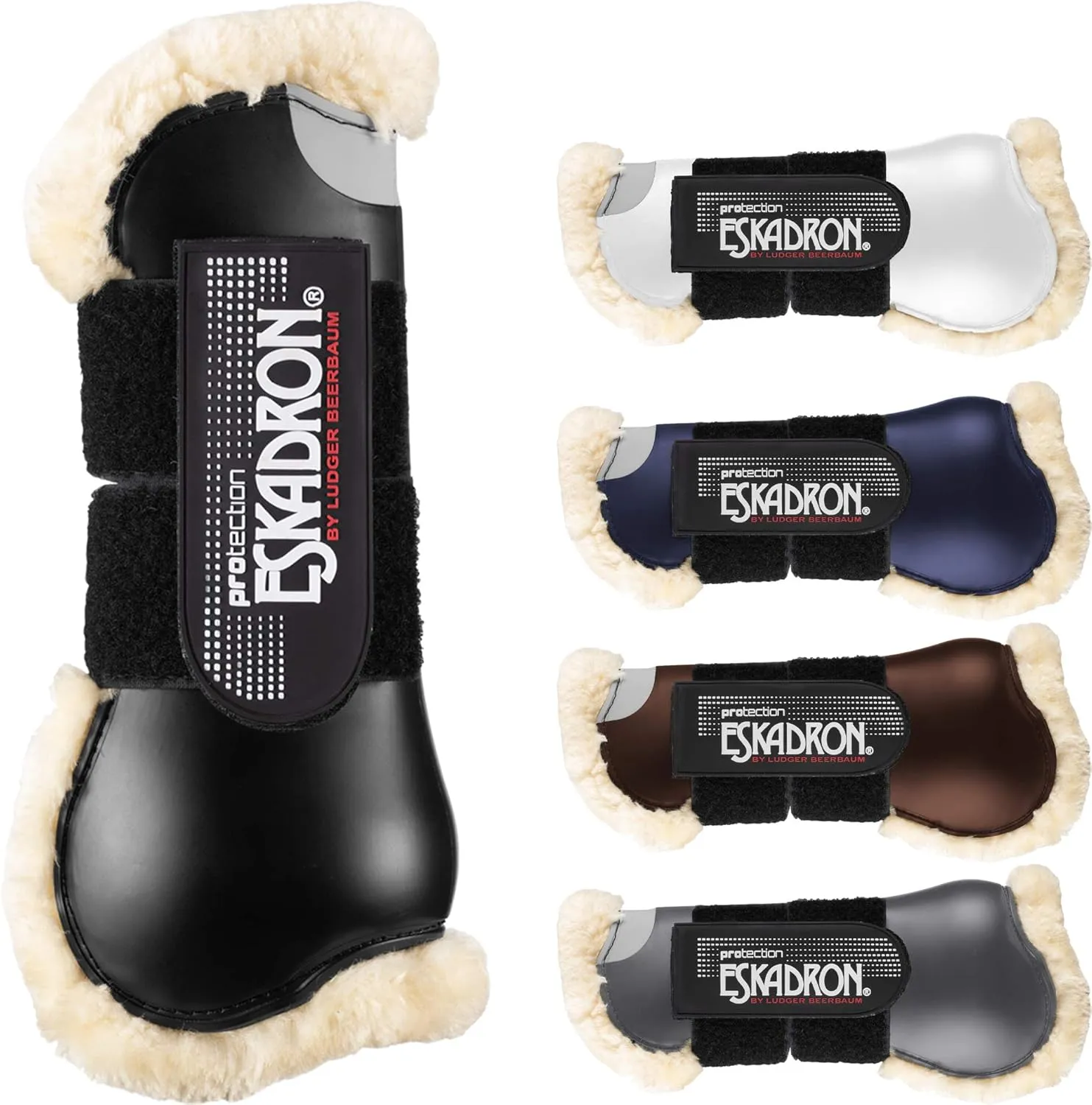 Tendon Boots FLEXISOFT Faux Fur Front