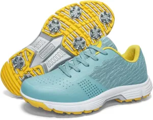 THESTRON Professional Golf Shoes for Men 7 Spikes Non-Slip Outdoor Golf Sport Training Sneakers Mens Comfortable Sport Shoes for Golfing Size 7-15