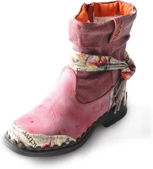 TMA EYES Warm and Comfortable Women's Boots with Tassel Decoration and Faux Fur Lining