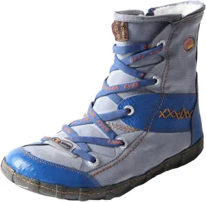 TMA EYES Women's Camo PU Leather Fashion Short Duck Boots