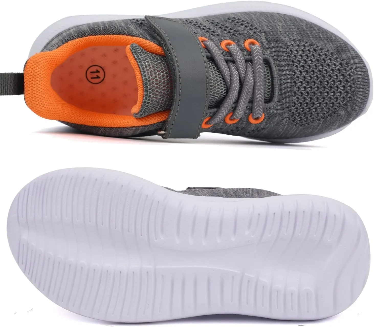 Toandon Girls Boys Kids Lightwight Breathable Athletic Sport Sneakers