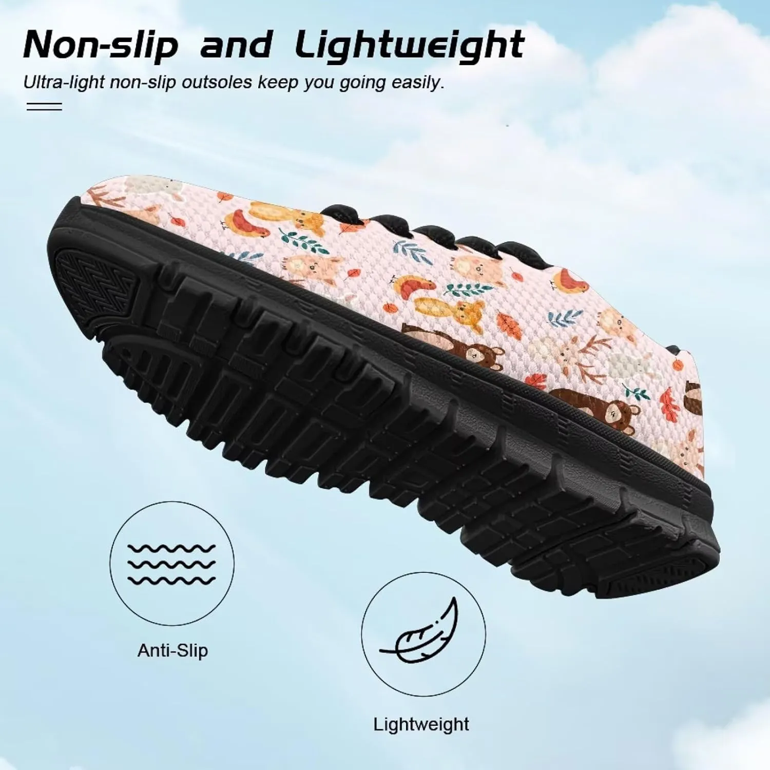 Toddler Kid's Cute Lightweight Running Athletic Shoes Non Slip Casual Walking Shoe Lace-Up Low Top Sneakers Outdoor