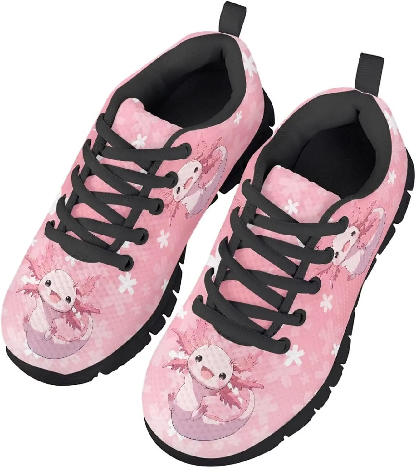 Toddler Kid's Cute Lightweight Running Athletic Shoes Non Slip Casual Walking Shoe Lace-Up Low Top Sneakers Outdoor