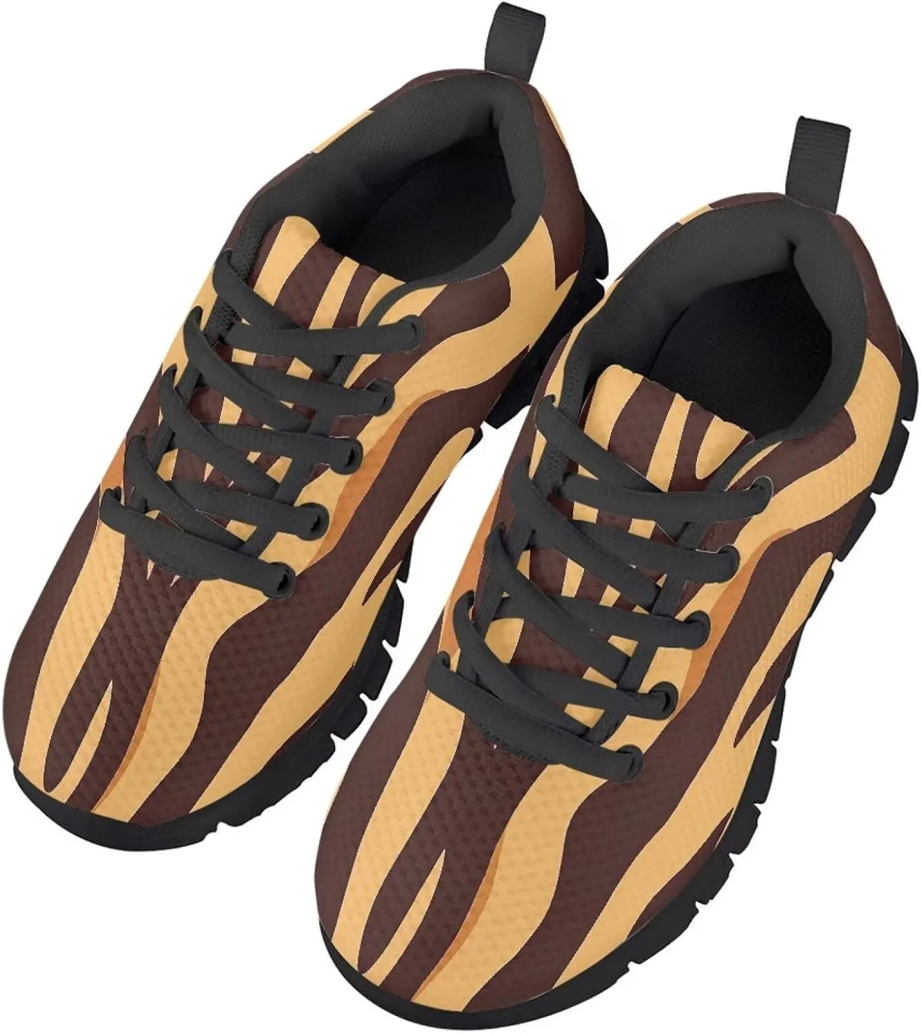 Toddler Kid's Cute Lightweight Running Athletic Shoes Non Slip Casual Walking Shoe Lace-Up Low Top Sneakers Outdoor