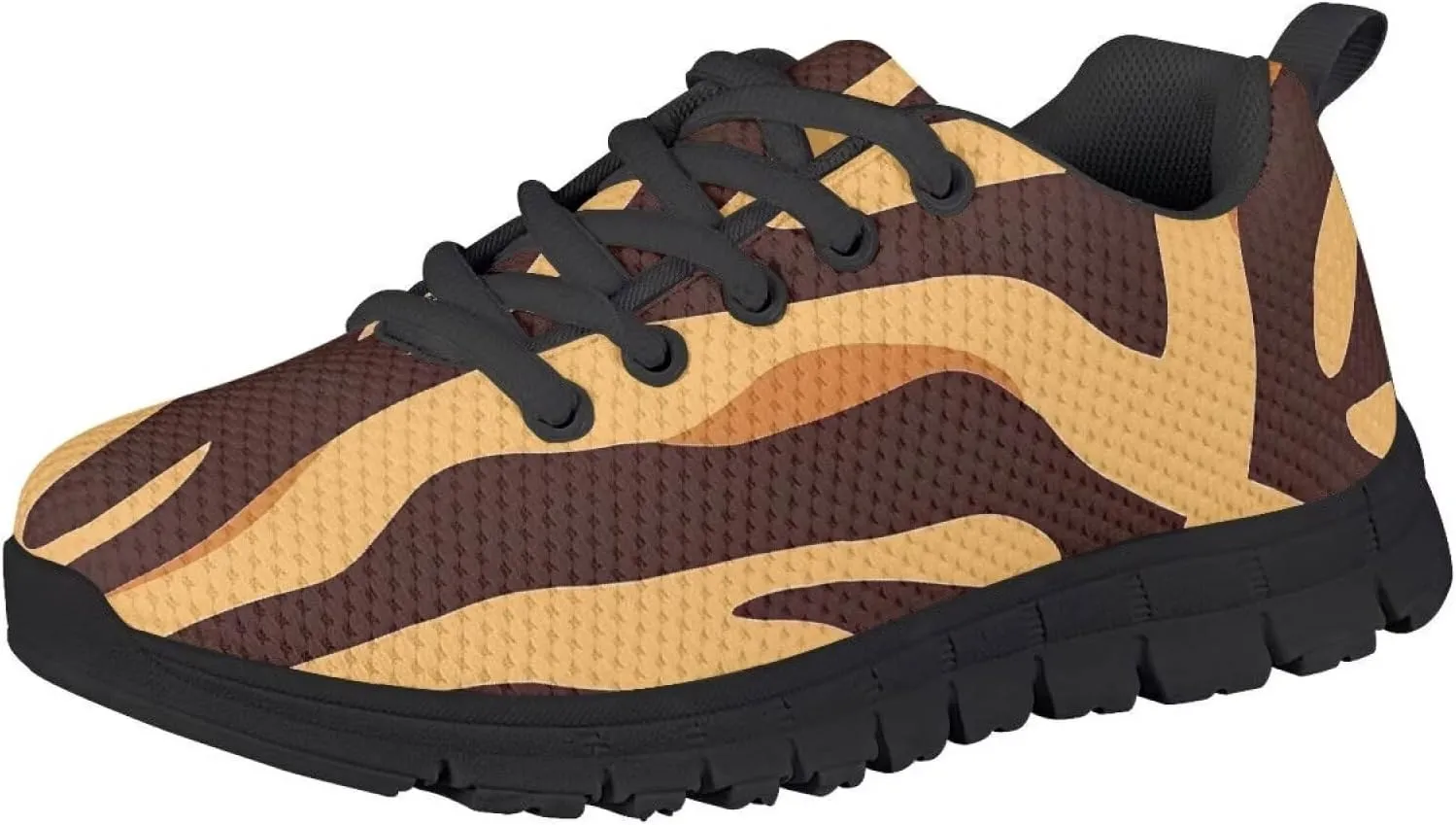 Toddler Kid's Cute Lightweight Running Athletic Shoes Non Slip Casual Walking Shoe Lace-Up Low Top Sneakers Outdoor