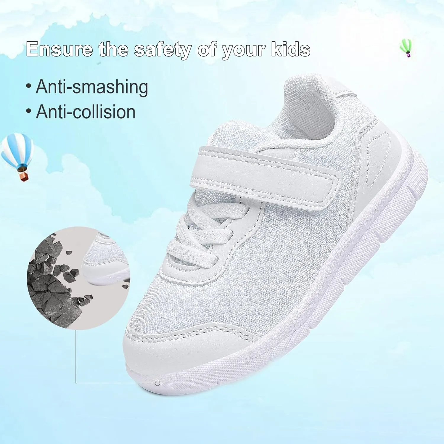 Toddler Shoes Boys Girls Sneakers Little Kids Tennis Shoes for Running Walking