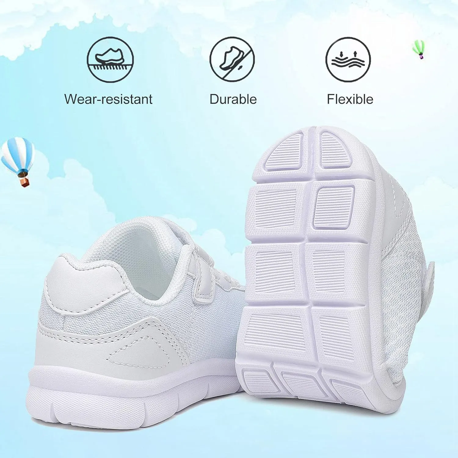 Toddler Shoes Boys Girls Sneakers Little Kids Tennis Shoes for Running Walking