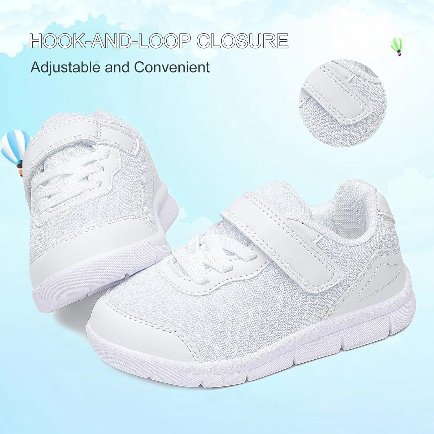 Toddler Shoes Boys Girls Sneakers Little Kids Tennis Shoes for Running Walking