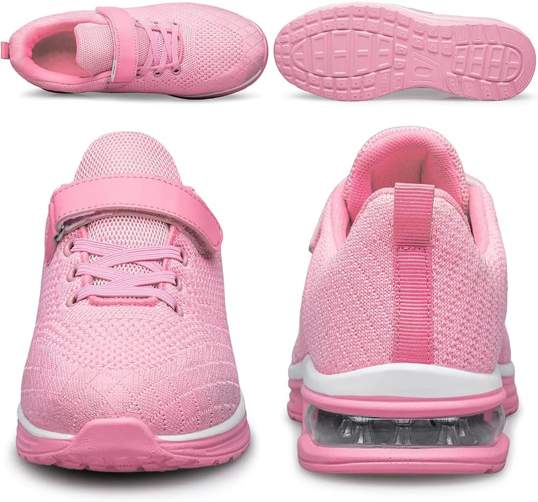 TOEDNNQI Kids Shoes for Boys & Girls Athletic Lightweight Breathable Tennis Running Sneakers