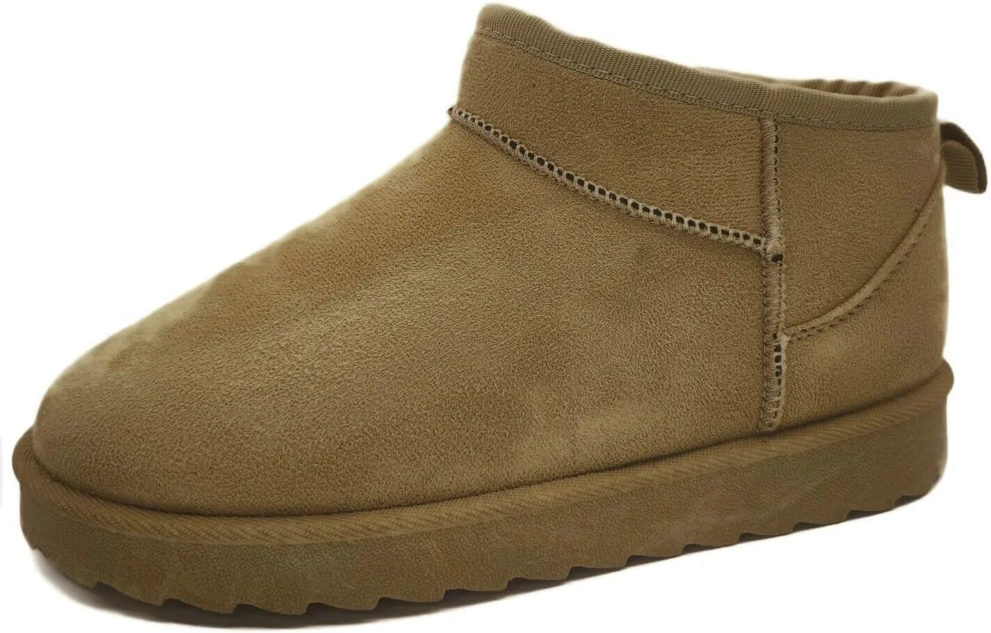 TruFox Womens Mini Boots Classic Faux Fur Lined Slip On Ankle Booties