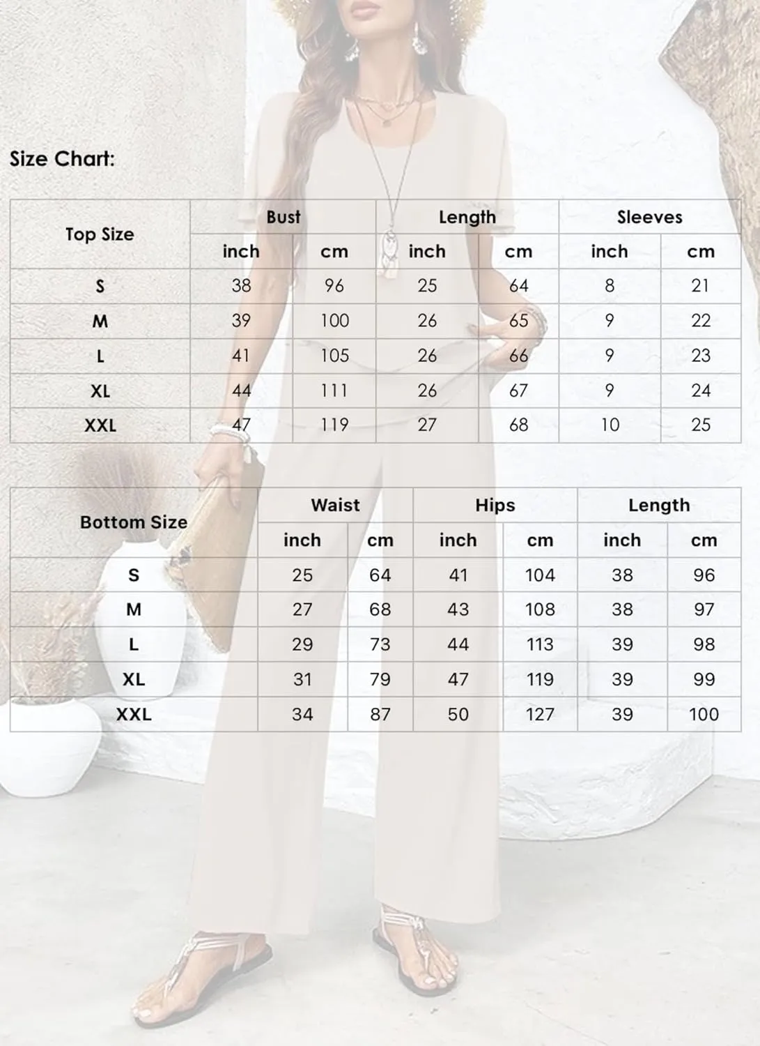 Two Piece Sets for Women Summer Outfits Lounge Travel Sets Brown Plain Round Neck Short Sleeve Tops and Wide Leg Pants