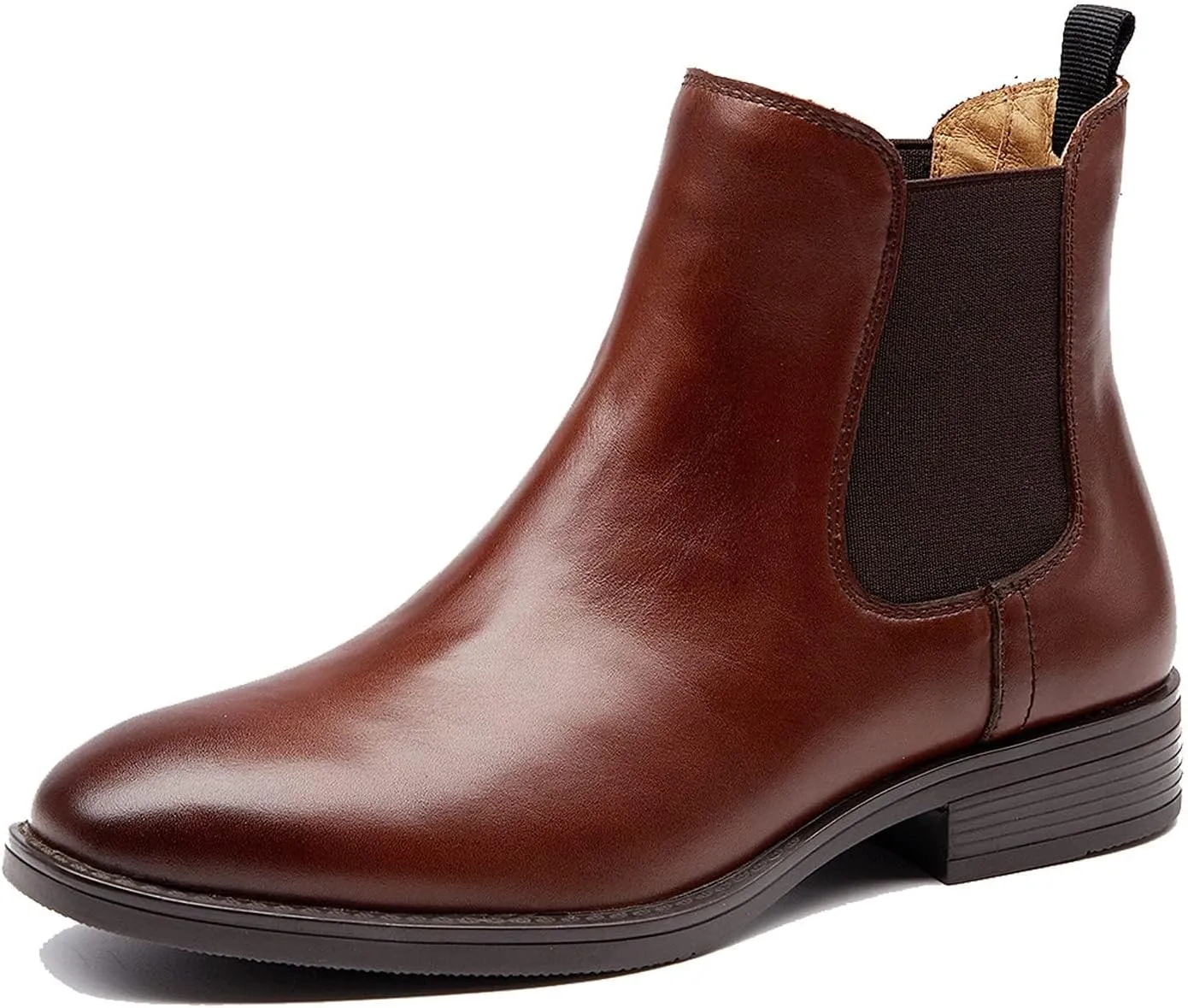 U-lite Womens Fall Winter Comfortable Stylish Leather Chelsea Ankle Boots Women Booties
