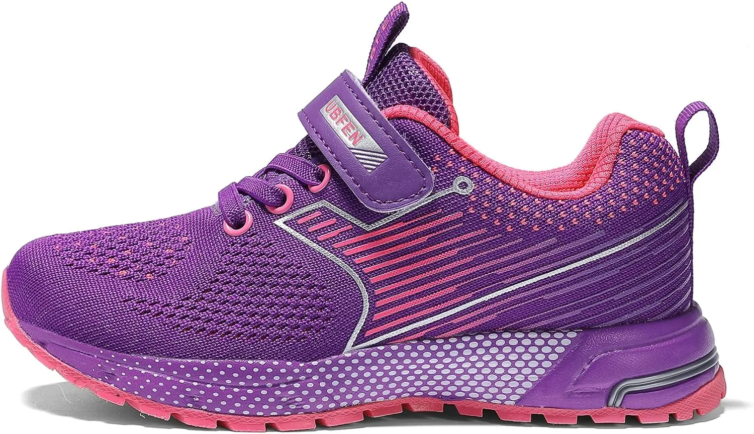UBFEN Kids Sneakers Boys Girls Tennis Shoes for Running Athletic Walking Gym Sports Lightweight Breathable