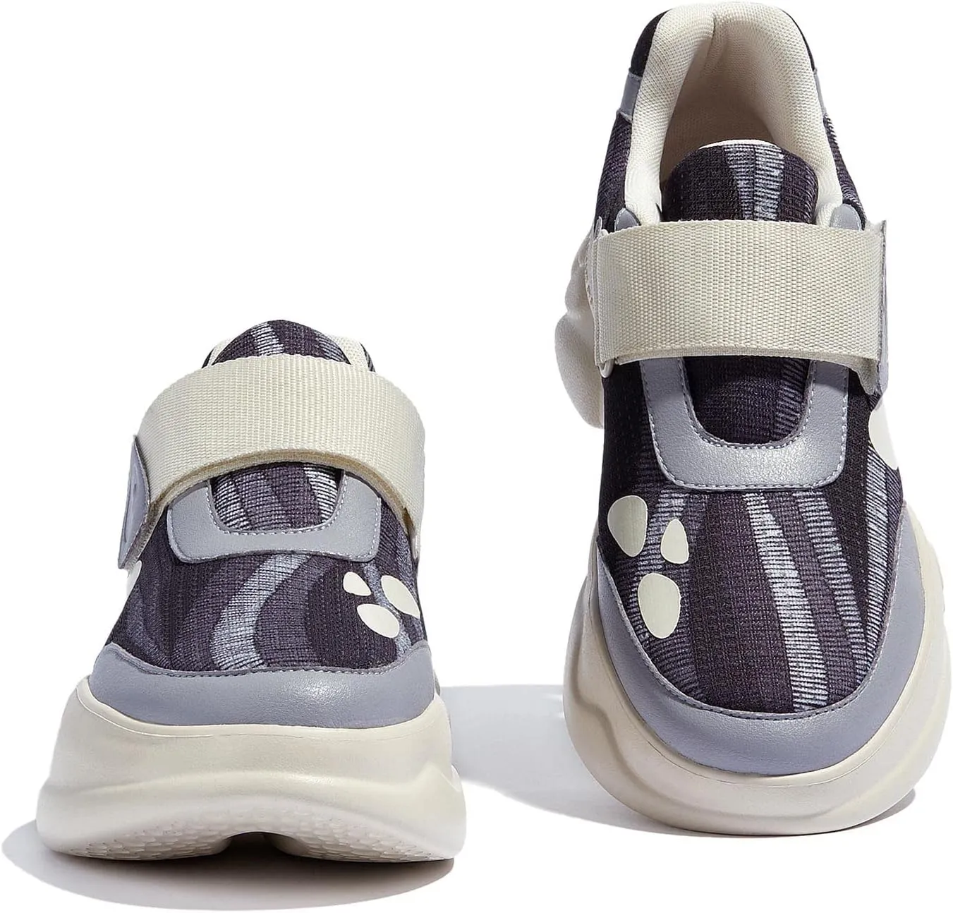 UIN Women's Chunky Fashion Sneakers Walking Casual Comfortable Art Painted Travel Designer Dad Shoes Ronda