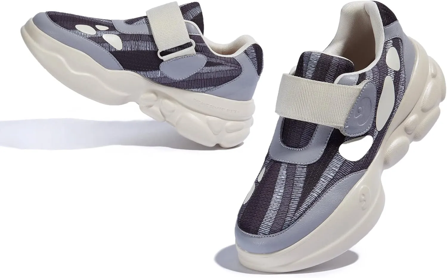 UIN Women's Chunky Fashion Sneakers Walking Casual Comfortable Art Painted Travel Designer Dad Shoes Ronda