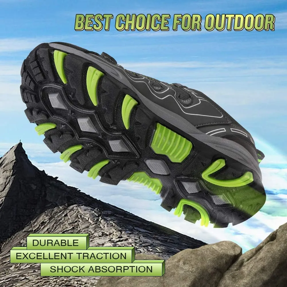 UOVO Boys Shoes Boys Sneakers Boys Tennis Running Shoes Waterproof Hiking Shoes Kids Athletic Outdoor Sneakers Slip Resistant(Little/Big Boys)