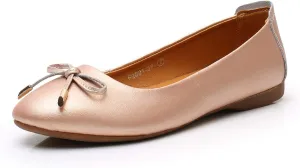 VenusCelia Women's Bowknot Ballet Dance Flat Shoe