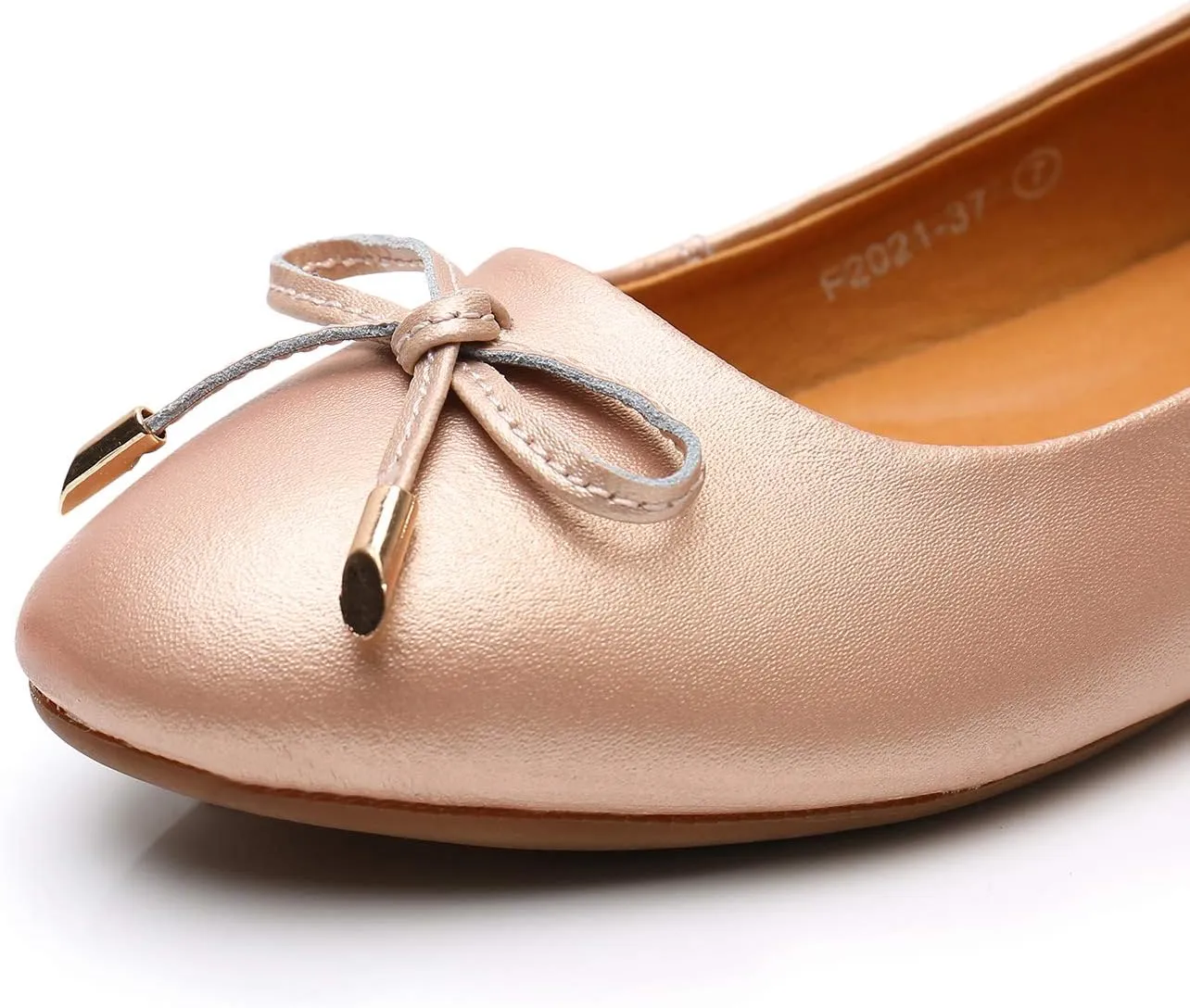 VenusCelia Women's Bowknot Ballet Dance Flat Shoe