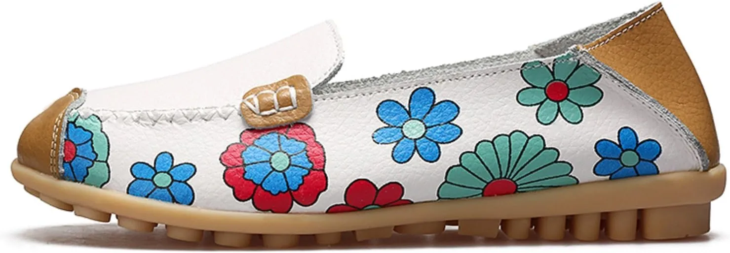 VenusCelia Women's Comfort Walking Boat Shoe