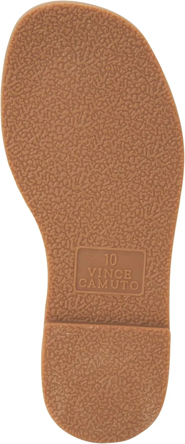 Vince Camuto Girls' Sandals - Open Toe Summer Shoes Flat Strappy Gladiator Sandals with Back Zipper and Adjustable Buckles