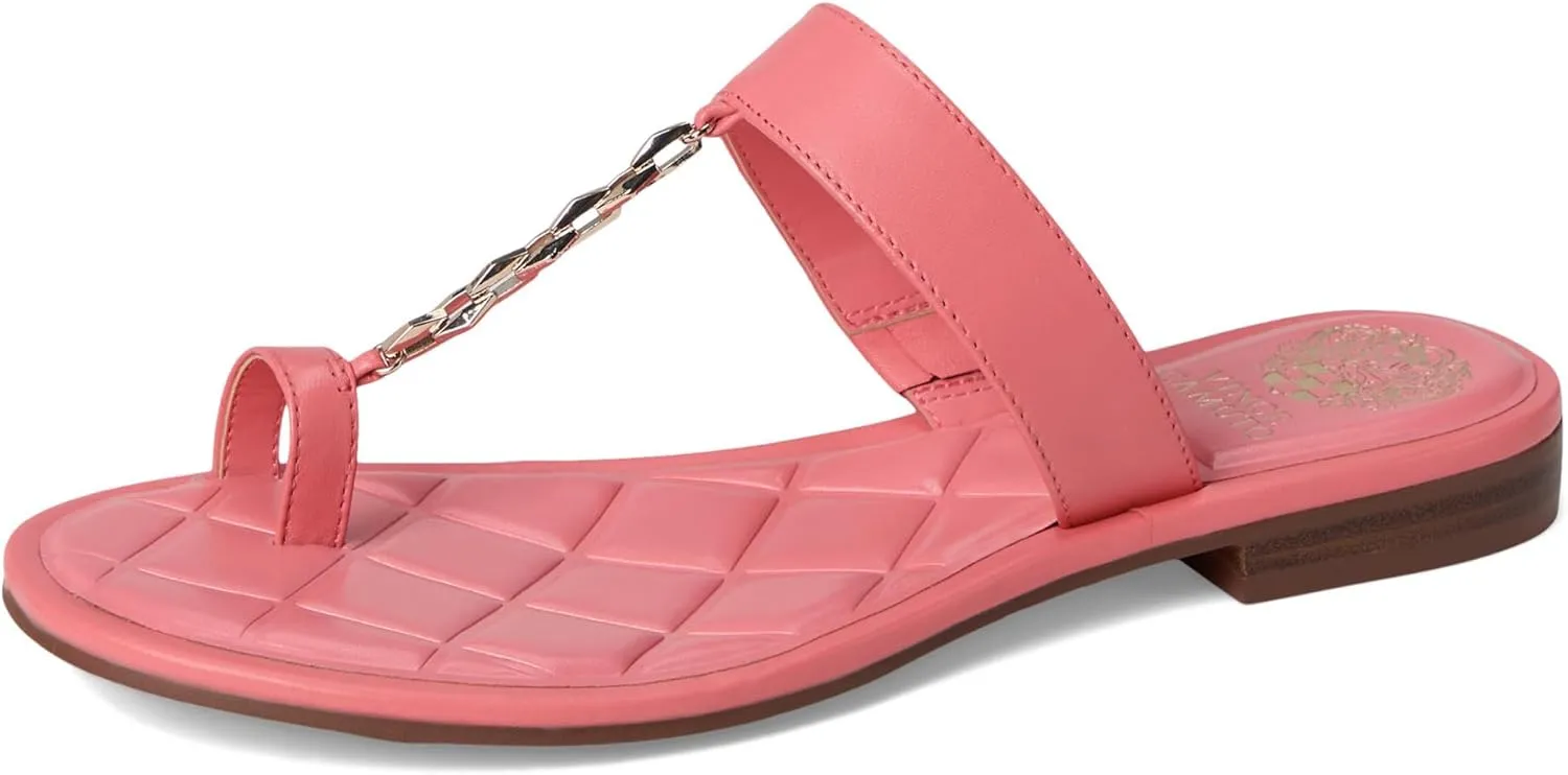 Vince Camuto Women's Lexie Chain-Link Flat Sandal