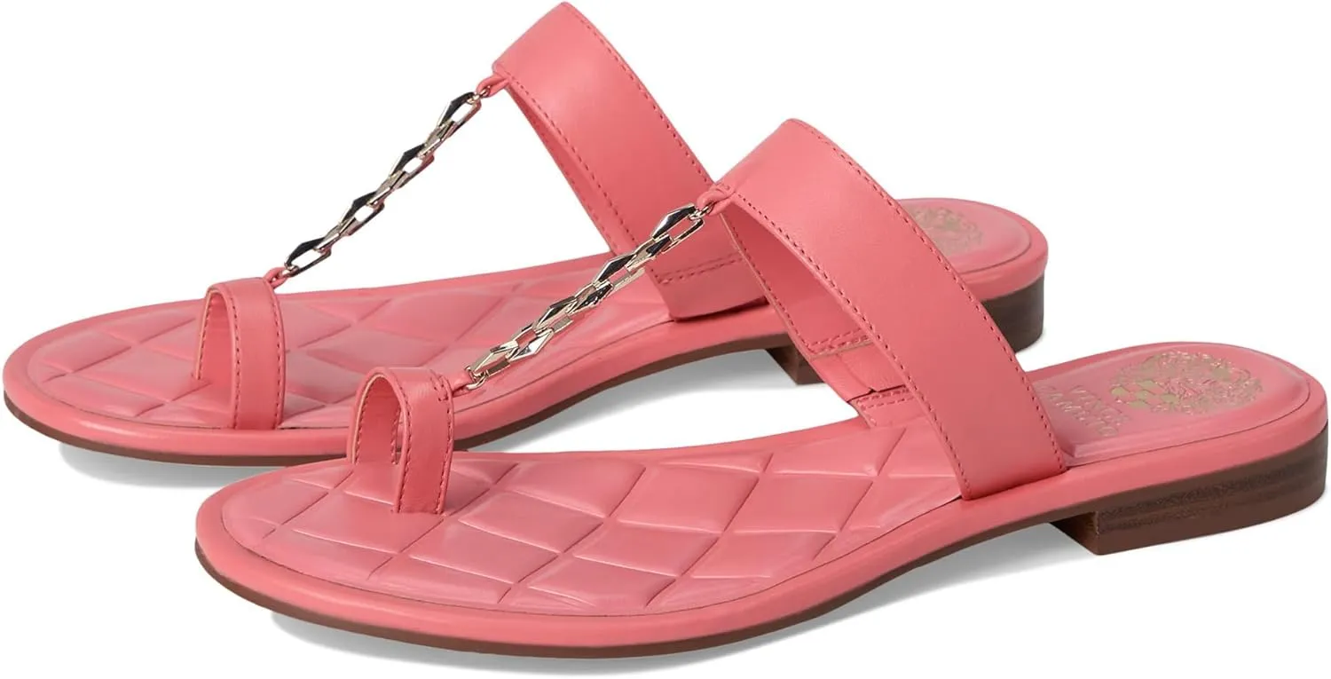 Vince Camuto Women's Lexie Chain-Link Flat Sandal