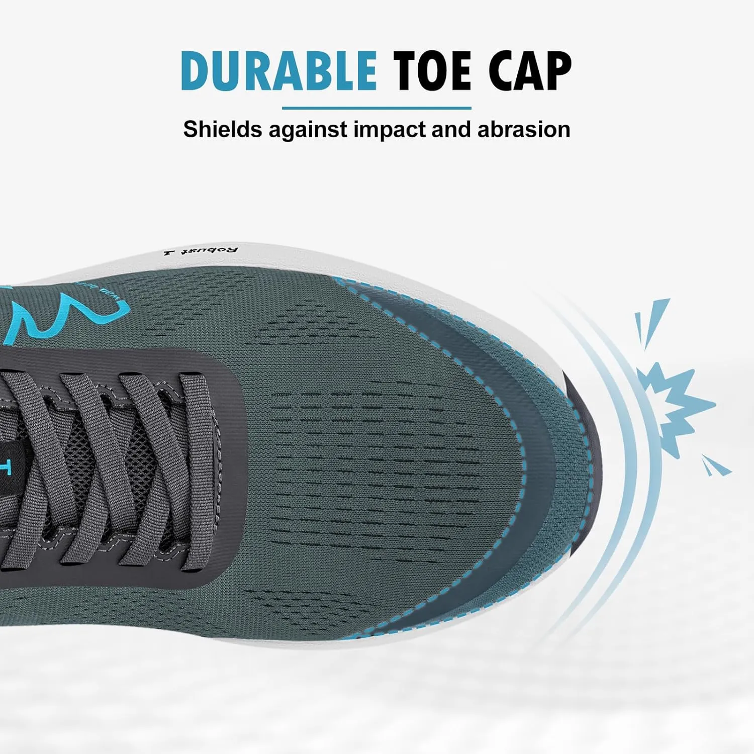 Walking Shoes Mens for Plantar Fasciitis, Orthopedic Shoes for Men with Arch Support, Non-Slip Orthotic Shoes for Heel Pain Relief