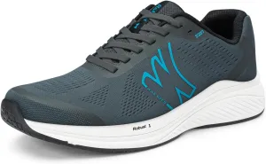 Walking Shoes Mens for Plantar Fasciitis, Orthopedic Shoes for Men with Arch Support, Non-Slip Orthotic Shoes for Heel Pain Relief