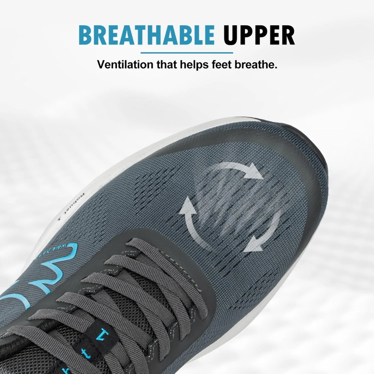 Walking Shoes Mens for Plantar Fasciitis, Orthopedic Shoes for Men with Arch Support, Non-Slip Orthotic Shoes for Heel Pain Relief
