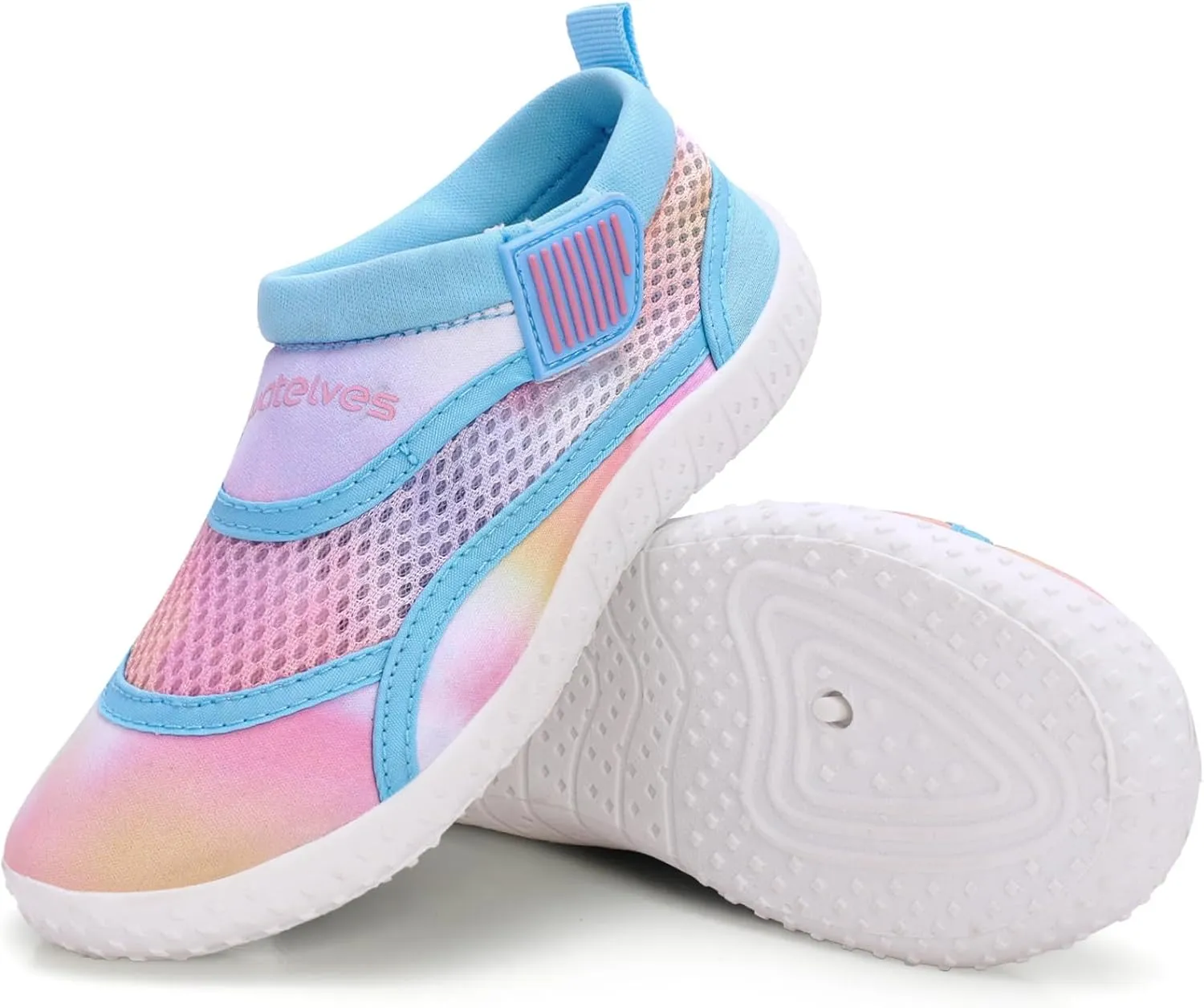 WateLves Kids Water Shoes Toddler Quick Dry Barefoot Shoes Girls Boys Aqua Athletic Sneakers for Beach Hiking Swim Kayak Sport Accessories, Camping Essentials