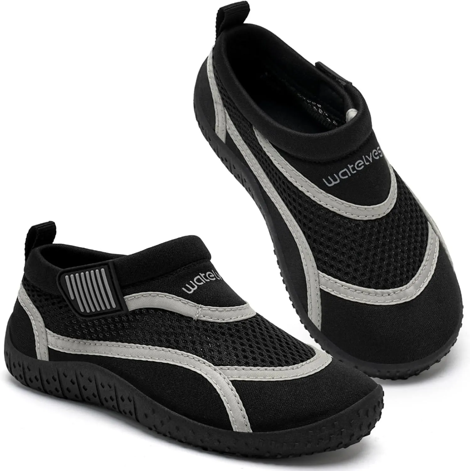 WateLves Kids Water Shoes Toddler Quick Dry Barefoot Shoes Girls Boys Aqua Athletic Sneakers for Beach Hiking Swim Kayak Sport Accessories, Camping Essentials