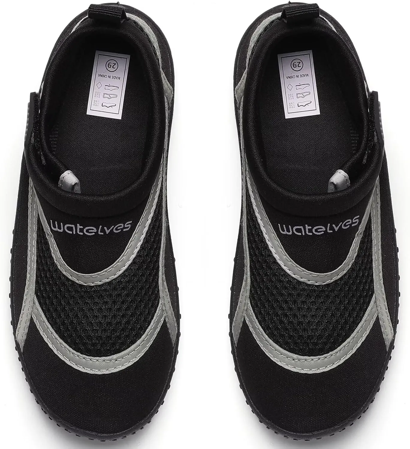 WateLves Kids Water Shoes Toddler Quick Dry Barefoot Shoes Girls Boys Aqua Athletic Sneakers for Beach Hiking Swim Kayak Sport Accessories, Camping Essentials