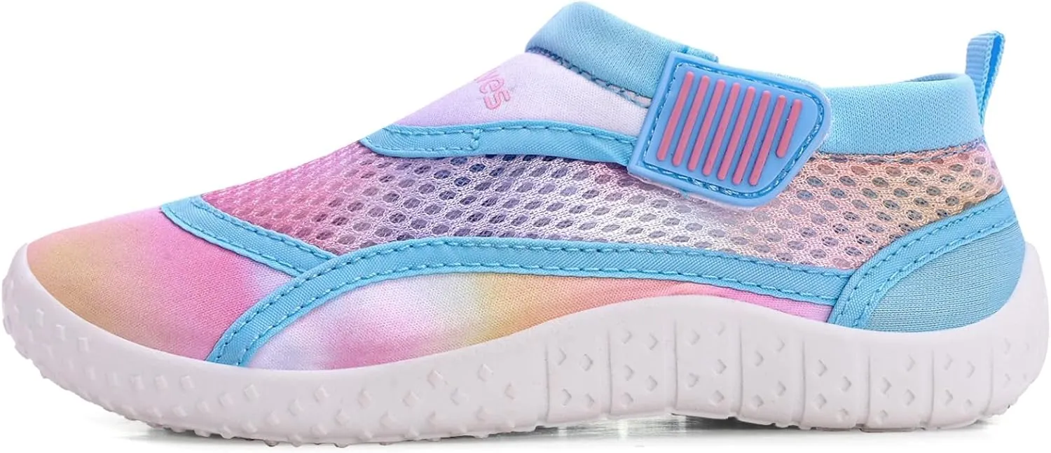 WateLves Kids Water Shoes Toddler Quick Dry Barefoot Shoes Girls Boys Aqua Athletic Sneakers for Beach Hiking Swim Kayak Sport Accessories, Camping Essentials