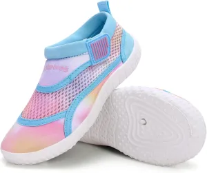 WateLves Kids Water Shoes Toddler Quick Dry Barefoot Shoes Girls Boys Aqua Athletic Sneakers for Beach Hiking Swim Kayak Sport Accessories, Camping Essentials