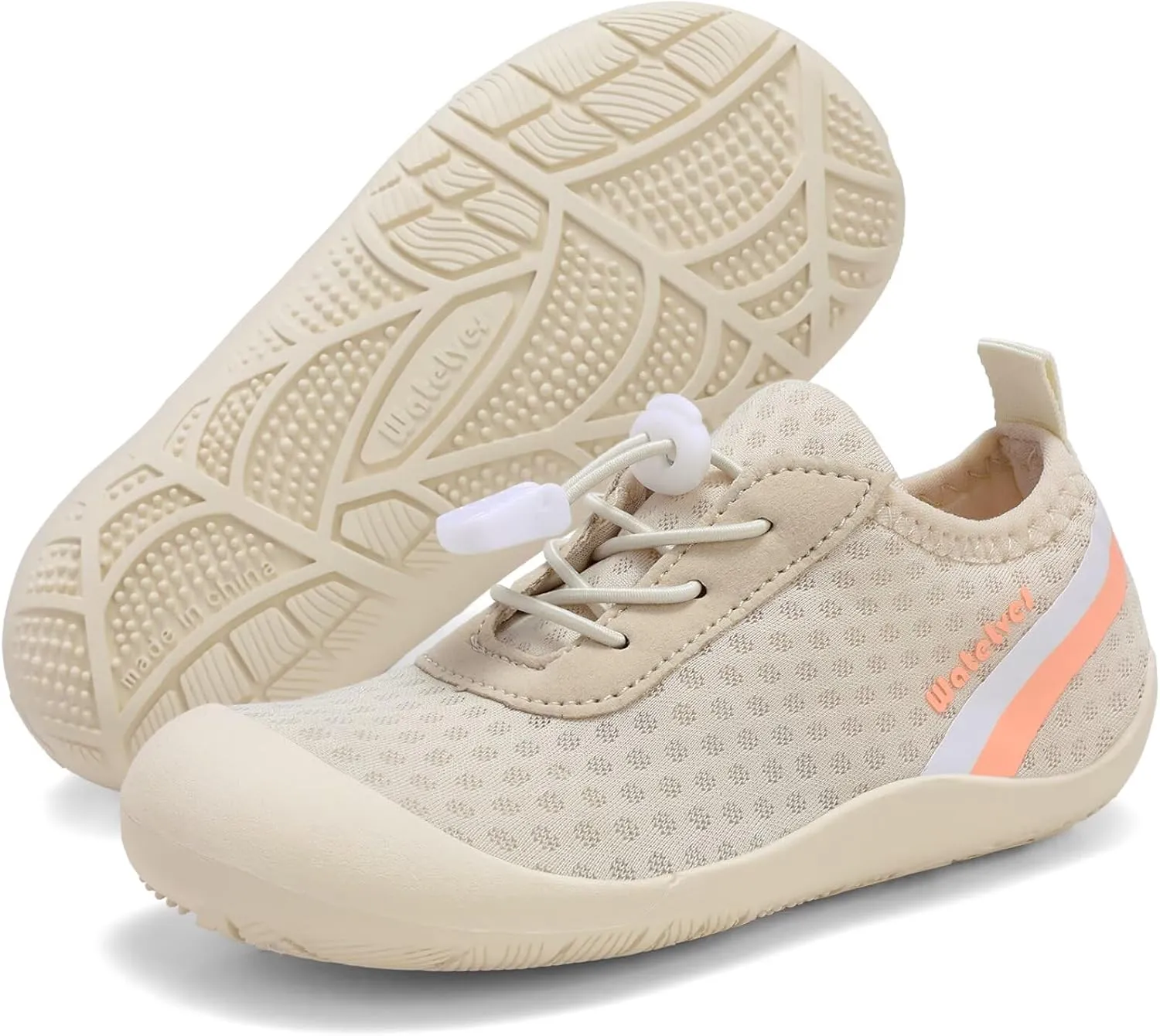 WateLves Wide Toddler Water Shoes Kids Barefoot Athletic Sneakers Girls Boys Quick Dry Aqua Socks for Beach Hiking Swim Kayak Sport Accessories, Camping Essentials
