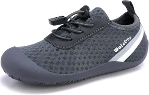 WateLves Wide Toddler Water Shoes Kids Barefoot Athletic Sneakers Girls Boys Quick Dry Aqua Socks for Beach Hiking Swim Kayak Sport Accessories, Camping Essentials