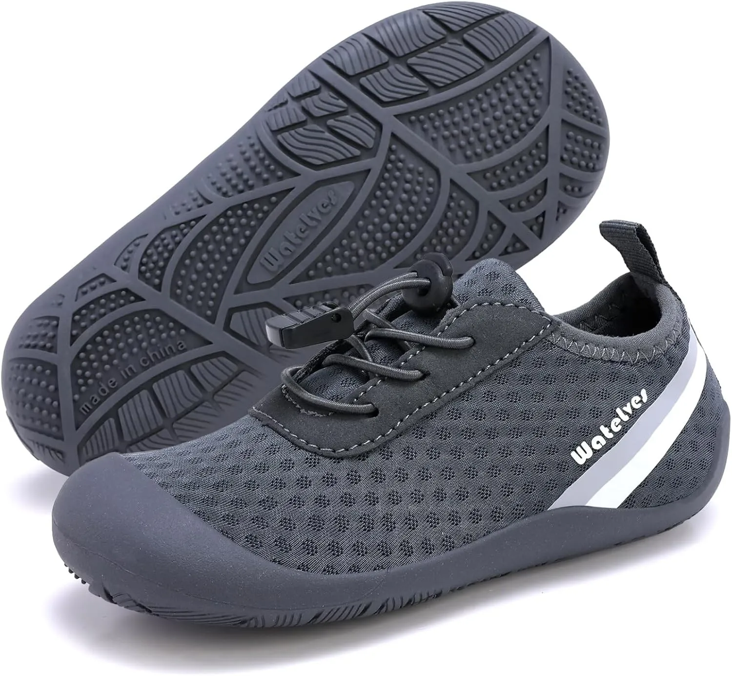 WateLves Wide Toddler Water Shoes Kids Barefoot Athletic Sneakers Girls Boys Quick Dry Aqua Socks for Beach Hiking Swim Kayak Sport Accessories, Camping Essentials