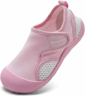 WateLves Wide Toddler Water Shoes Kids Quick Dry Barefoot Shoes Girls Boys Aqua Athletic Sneakers for Beach Hiking Swim Kayak Sport Accessories, Camping Essentials