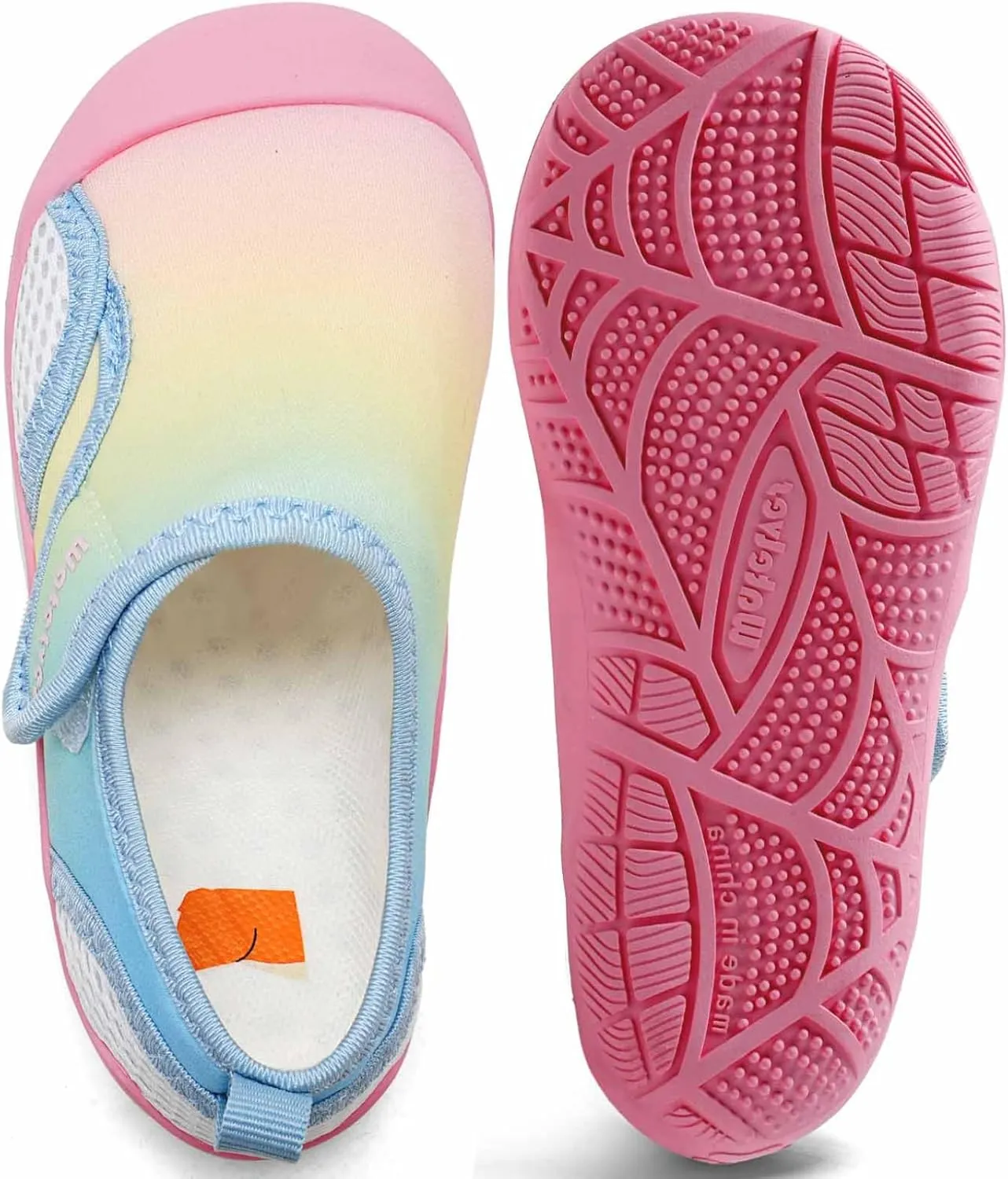WateLves Wide Toddler Water Shoes Kids Quick Dry Barefoot Shoes Girls Boys Aqua Athletic Sneakers for Beach Hiking Swim Kayak Sport Accessories, Camping Essentials